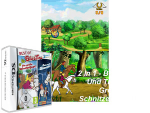 2 in 1 - Best Of Bibi Und Tina - Die Grosse Schnitzeljagd + Das Grosse Unwetter (Germany) Cover